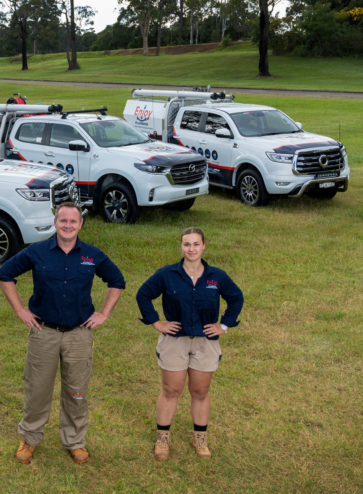The Enjoy Plumbing team